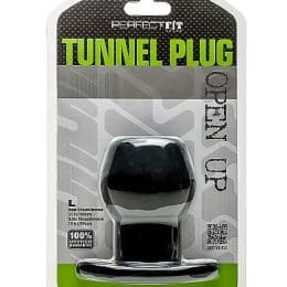 PERFECT FIT BRAND - ASS TUNNEL PLUG SILICONE BLACK L 2